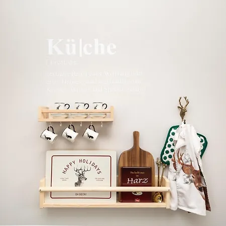 Prázdninový dům Fh Harzhirsch - Kamin, Sauna, Bettwaesche, Kurtaxe Inklusive Hasselfelde