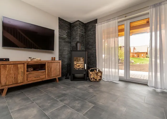 Prázdninový dům Fh Harzhirsch - Kamin, Sauna, Bettwaesche, Kurtaxe Inklusive *